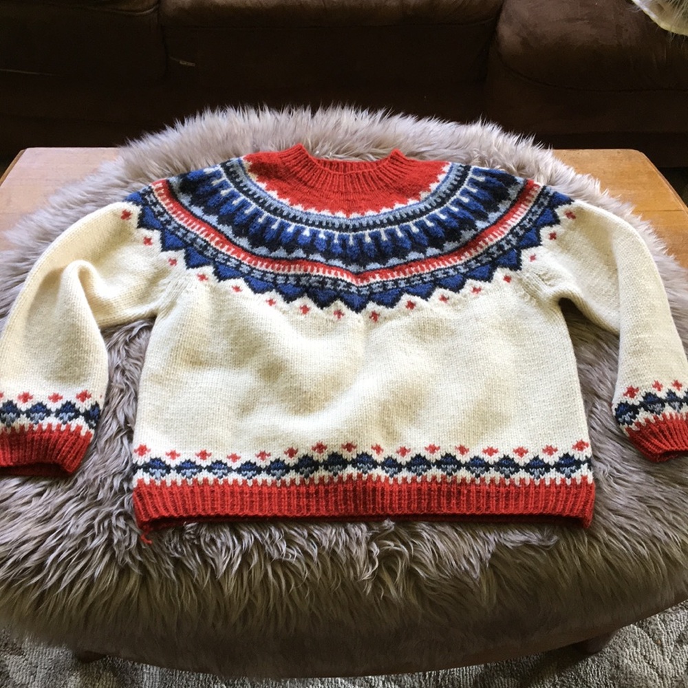 Vintage Eddie Bauer Nordic sweater